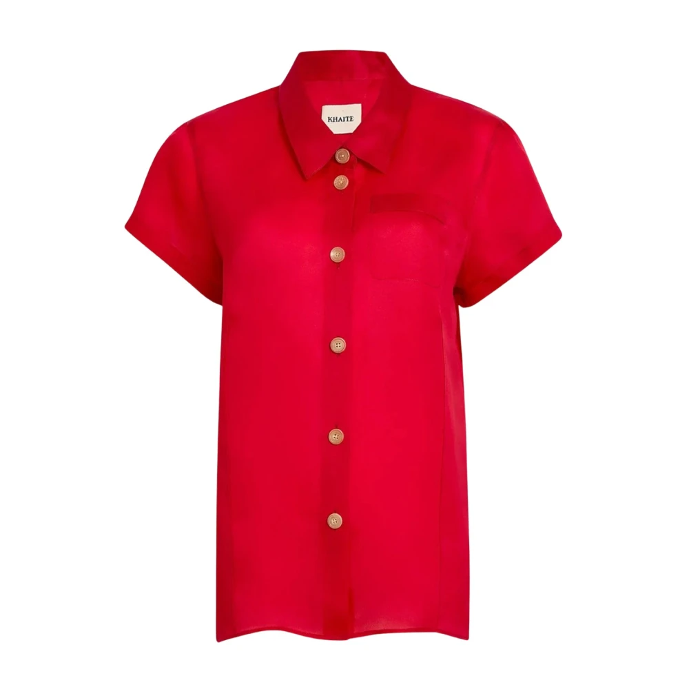 Blouses & Shirts > Shirts - - Khaite - Modalova