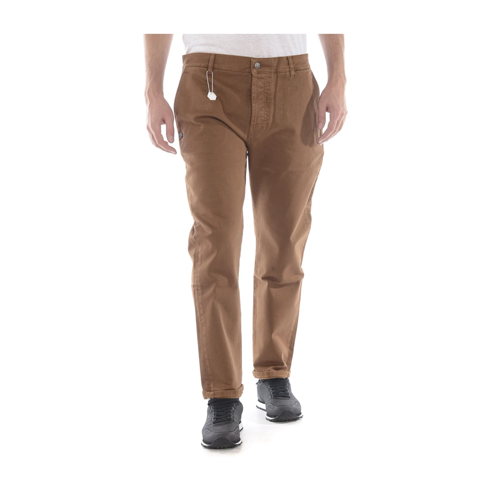 Daniele Alessandrini Men's Brown Chinos, W29, Pj5733l7523935 Chinos