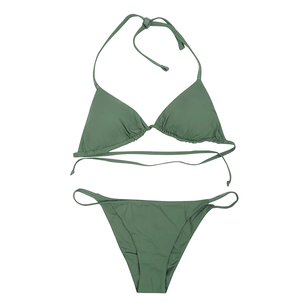 Fisico Groene zwemkleding accessoires Ss24 Green Dames