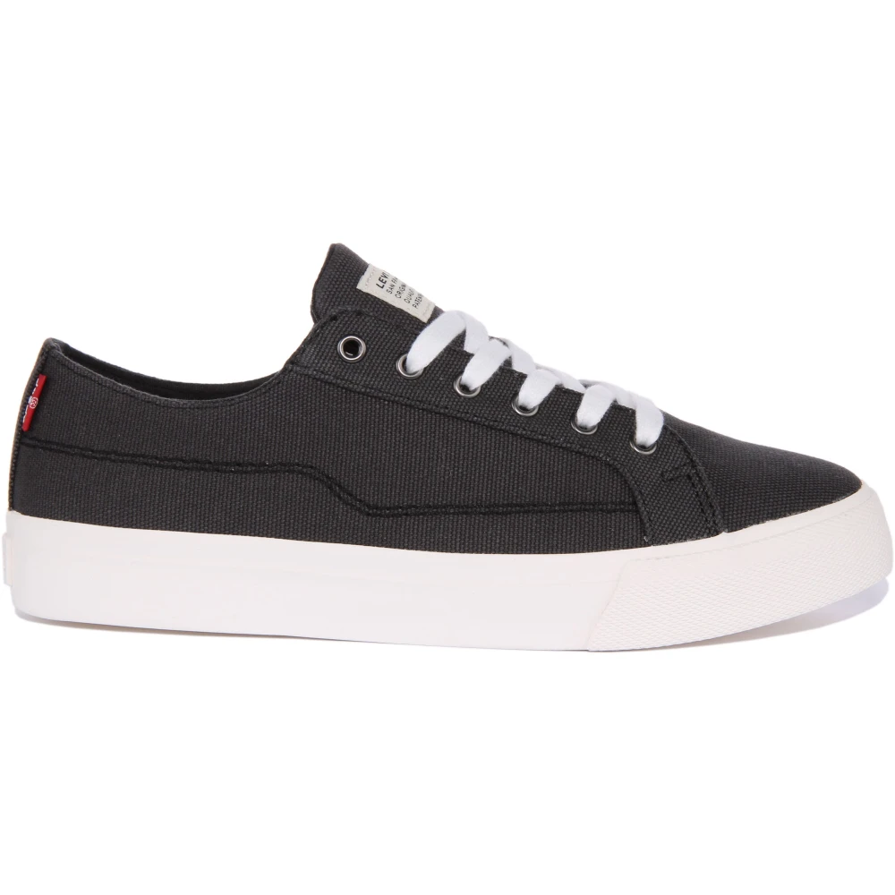 Levi's Men's Black Classic Lace Low Top Trainers
