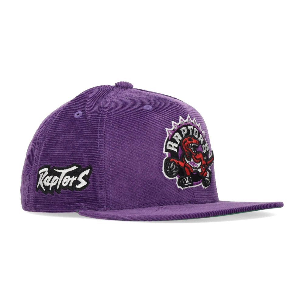 Mitchell & Ness NBA Toronto Raptors Velvet Cap Purple Heren