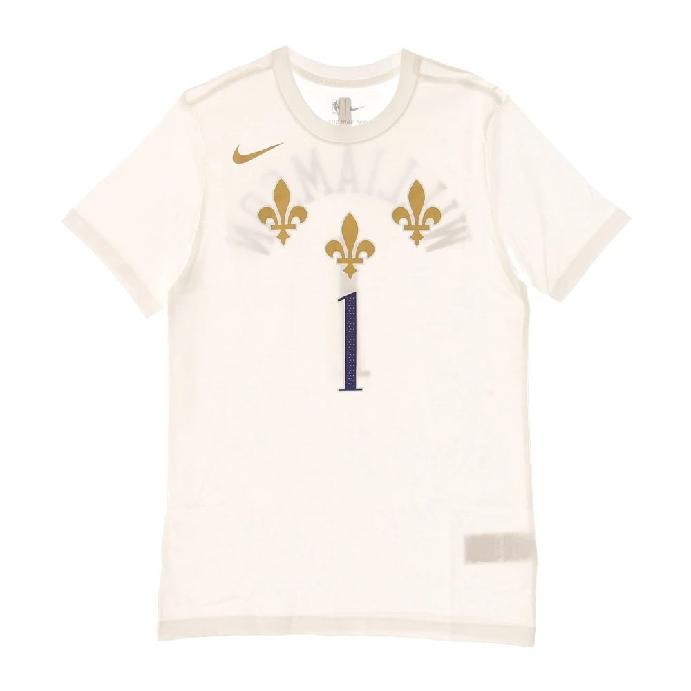 Nike City Edition Zion Williamson Tee White Heren