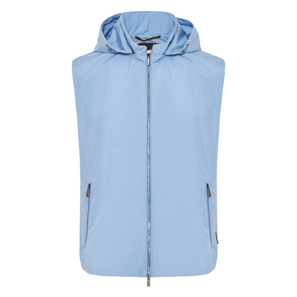 Moorer - Jackets > Vests - Blue - Moorer - Modalova