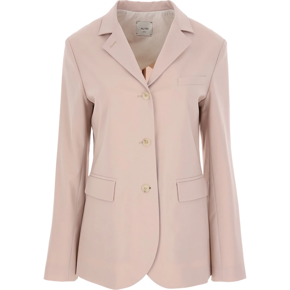 Alysi - Jackets > Blazers - Pink - Alysi - Modalova