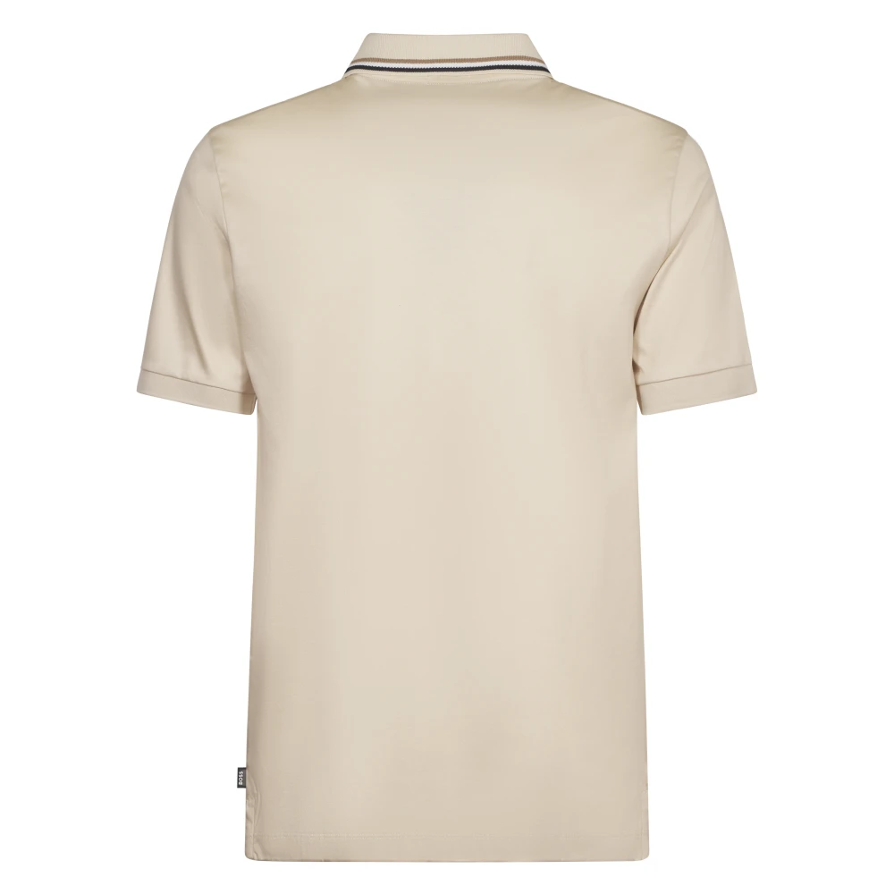 Boss Stijlvolle T-shirts en Polos Collectie Beige Heren