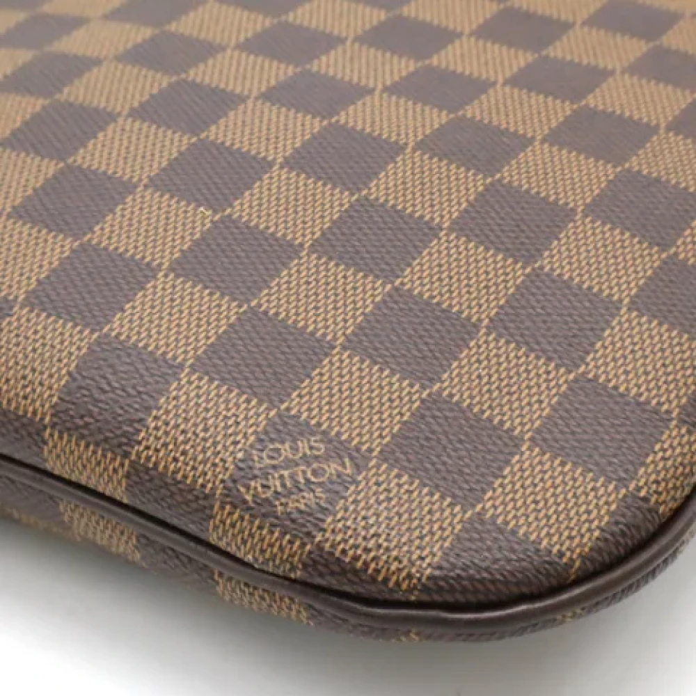 Louis Vuitton Vintage Pre-owned Plastic shoulder-bags Brown Dames