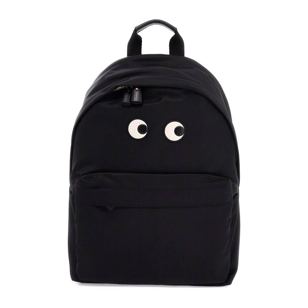 Anya Hindmarch Ogen Patch Rugzak Black Dames