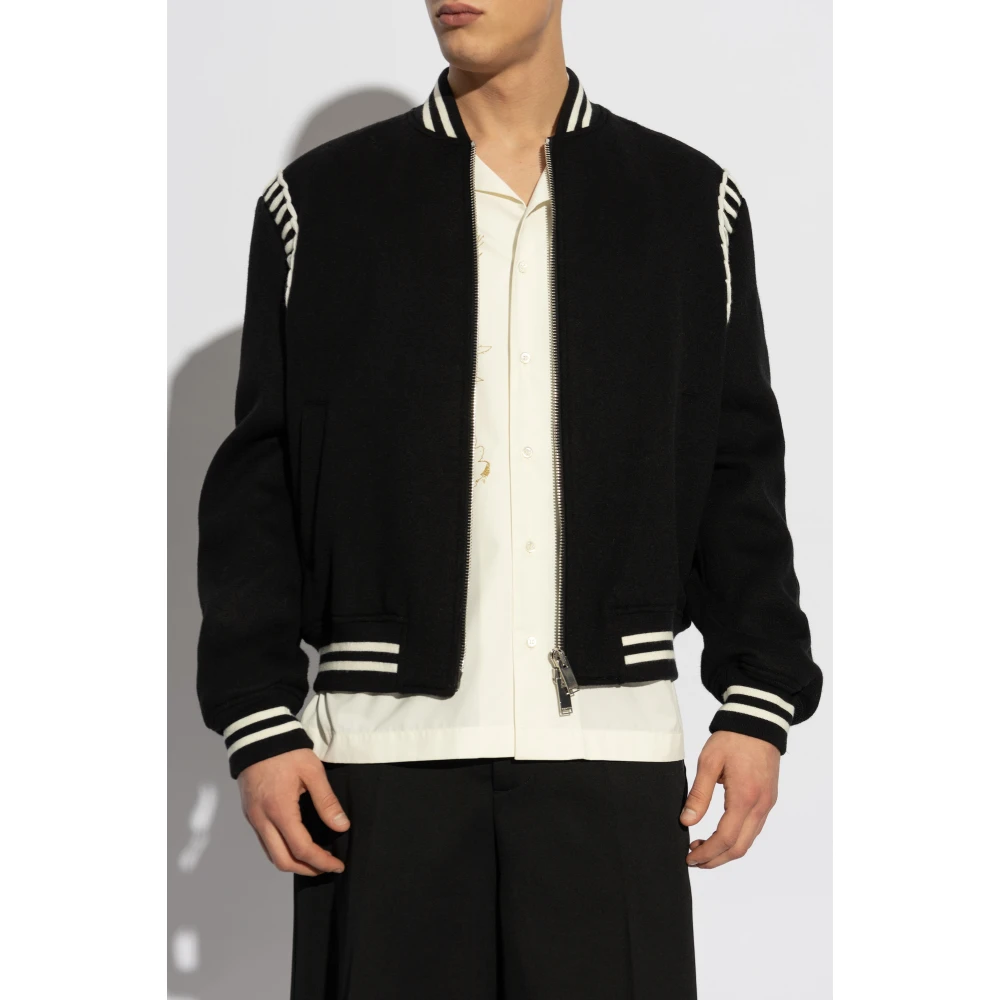alexander mcqueen Wollen jas Black Heren