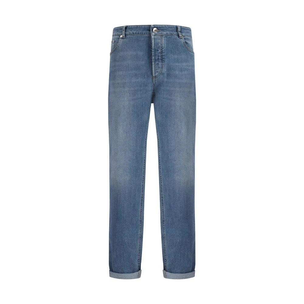 Jeans > Straight Jeans - - Brunello Cucinelli - Modalova