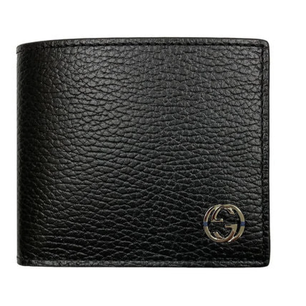 Gucci Interlocking G Bifold Portemonnee Black Heren
