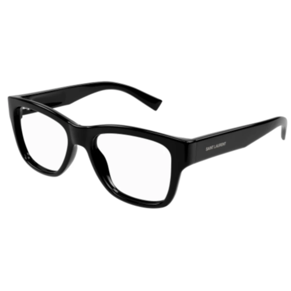 Saint Laurent Elegante Leren Schoudertas Black Unisex