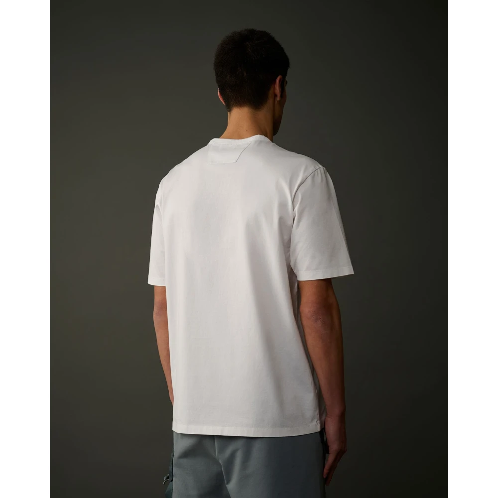 C.P. Company Metropolis Logo T-Shirt White Heren