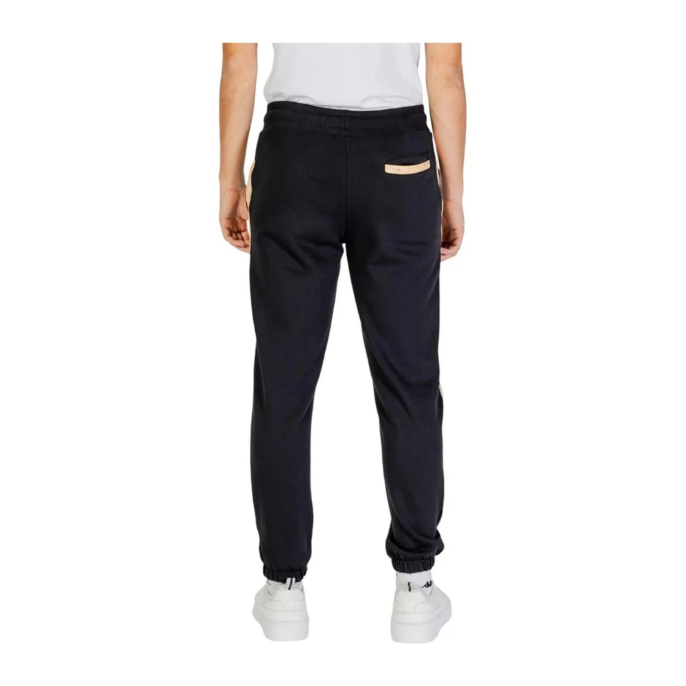 Alviero Martini 1a Classe Zwarte Katoenen Herenbroekencollectie Black Heren