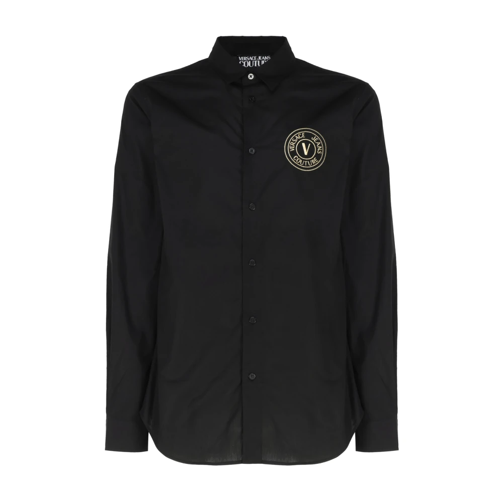 Versace Jeans Couture Zwart Overhemd Black Heren