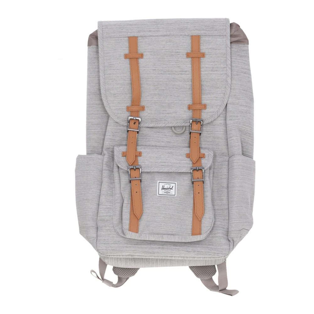 Herschel Unisex Gray Backpacks, One Size, Light Crosshatch Backpack