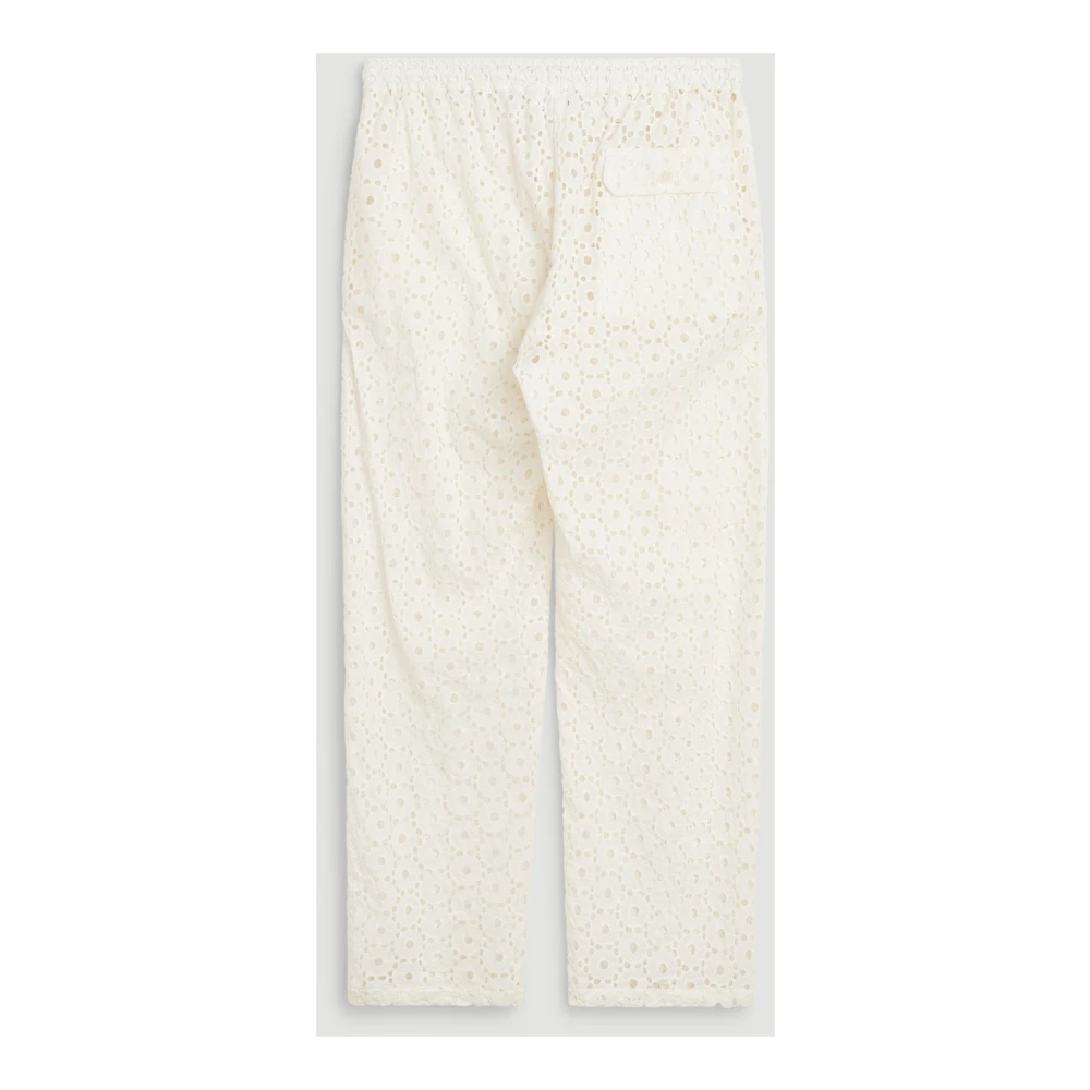 Soulland Trousers White Unisex