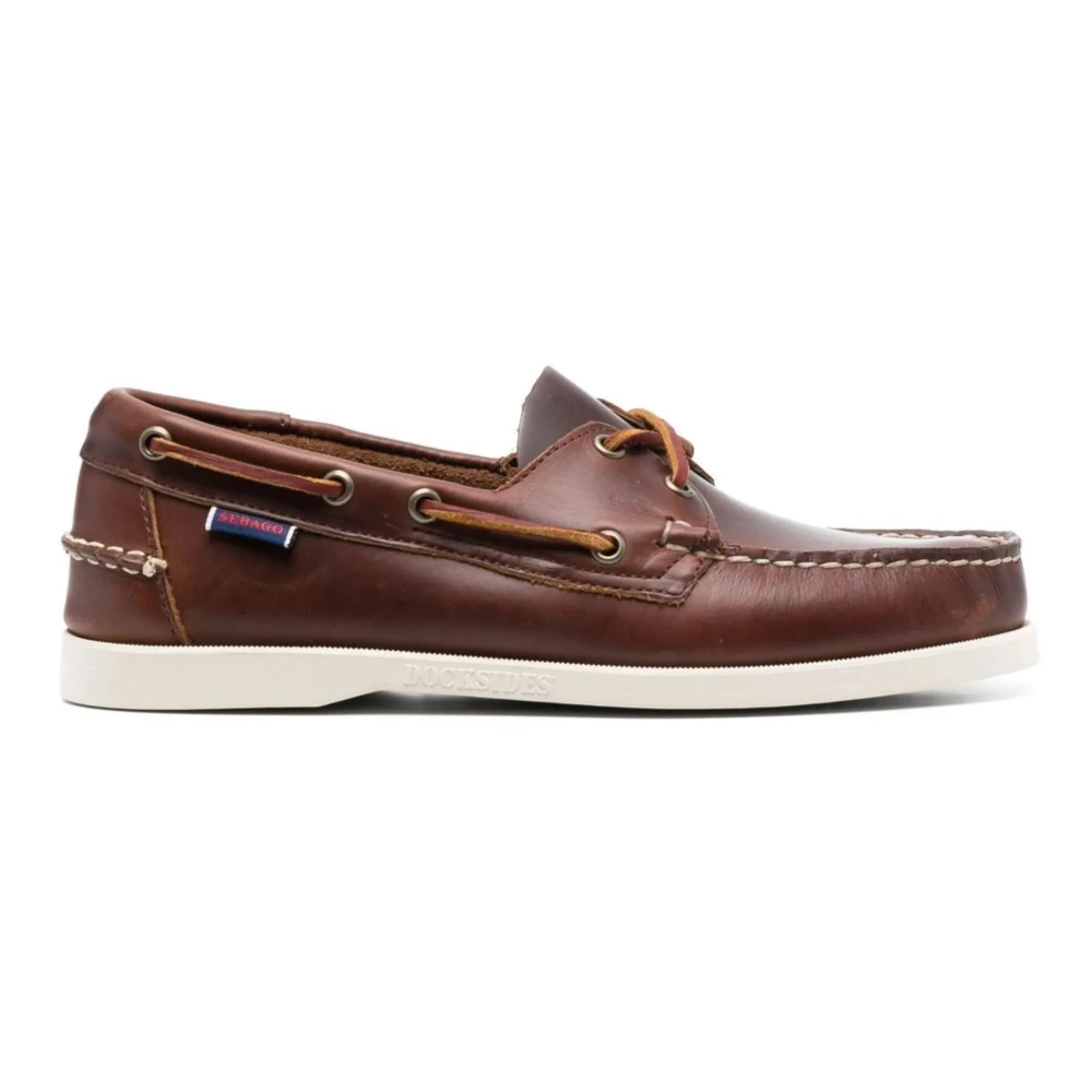 Sebago Uomo Marrone Scarpe, 40 Eu, New,