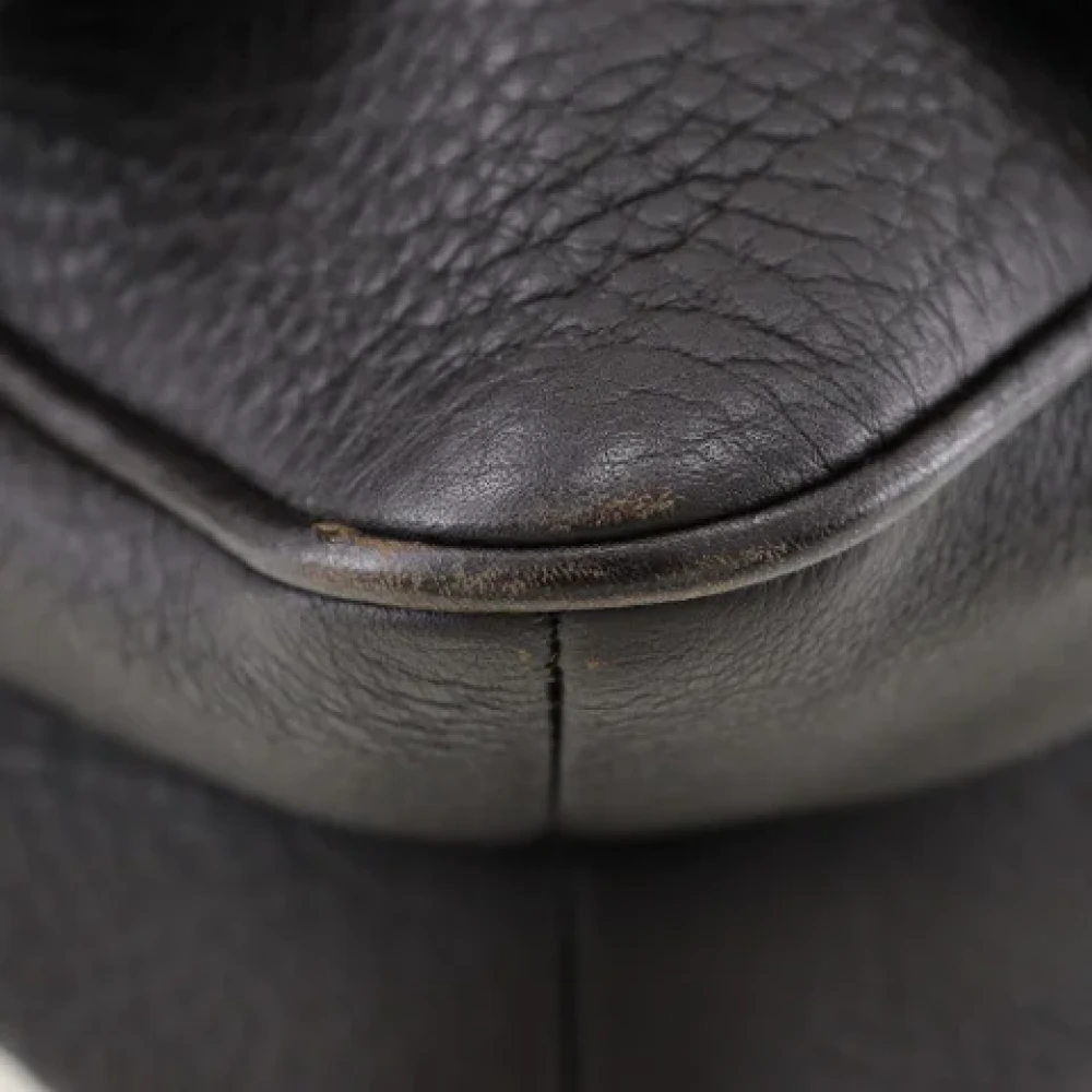 Prada Vintage Pre-owned Leather prada-bags Brown Dames