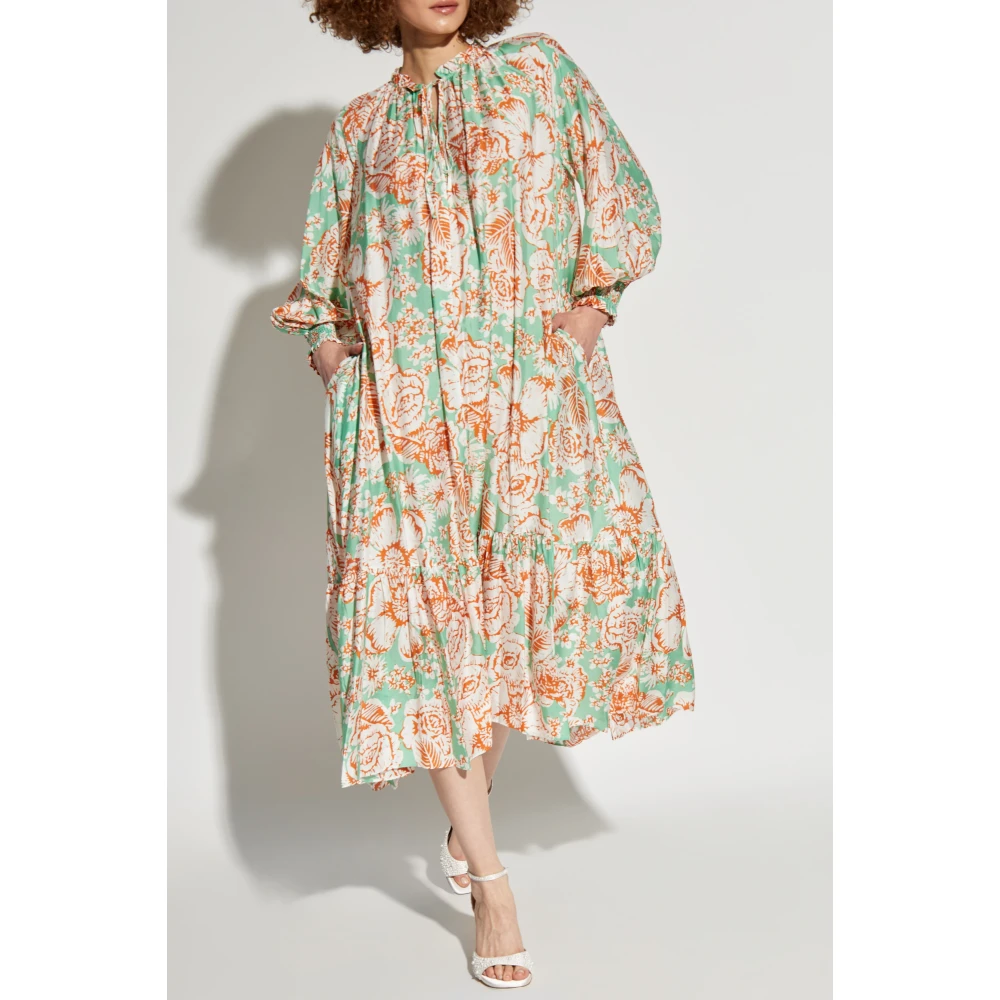 Diane Von Furstenberg Gestreepte jurk 'Fortina' Multicolor Dames