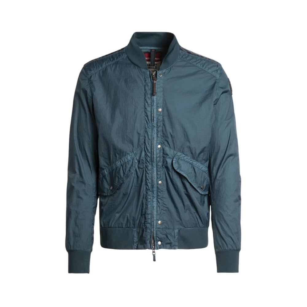 Parajumpers Men's Blue Novak Bomber Jacket - Bomber Jackets - M - Jackets