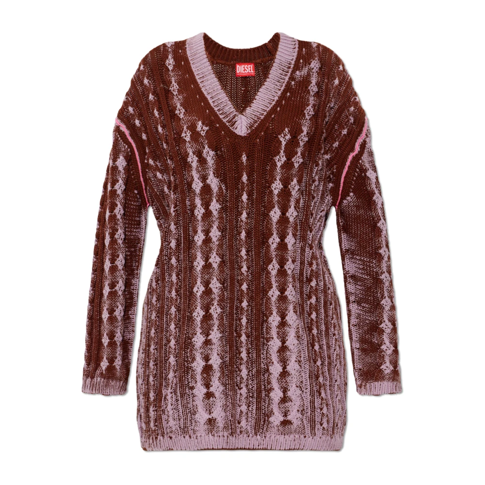 Diesel Donna Rosso Maglie, 2XS, New,