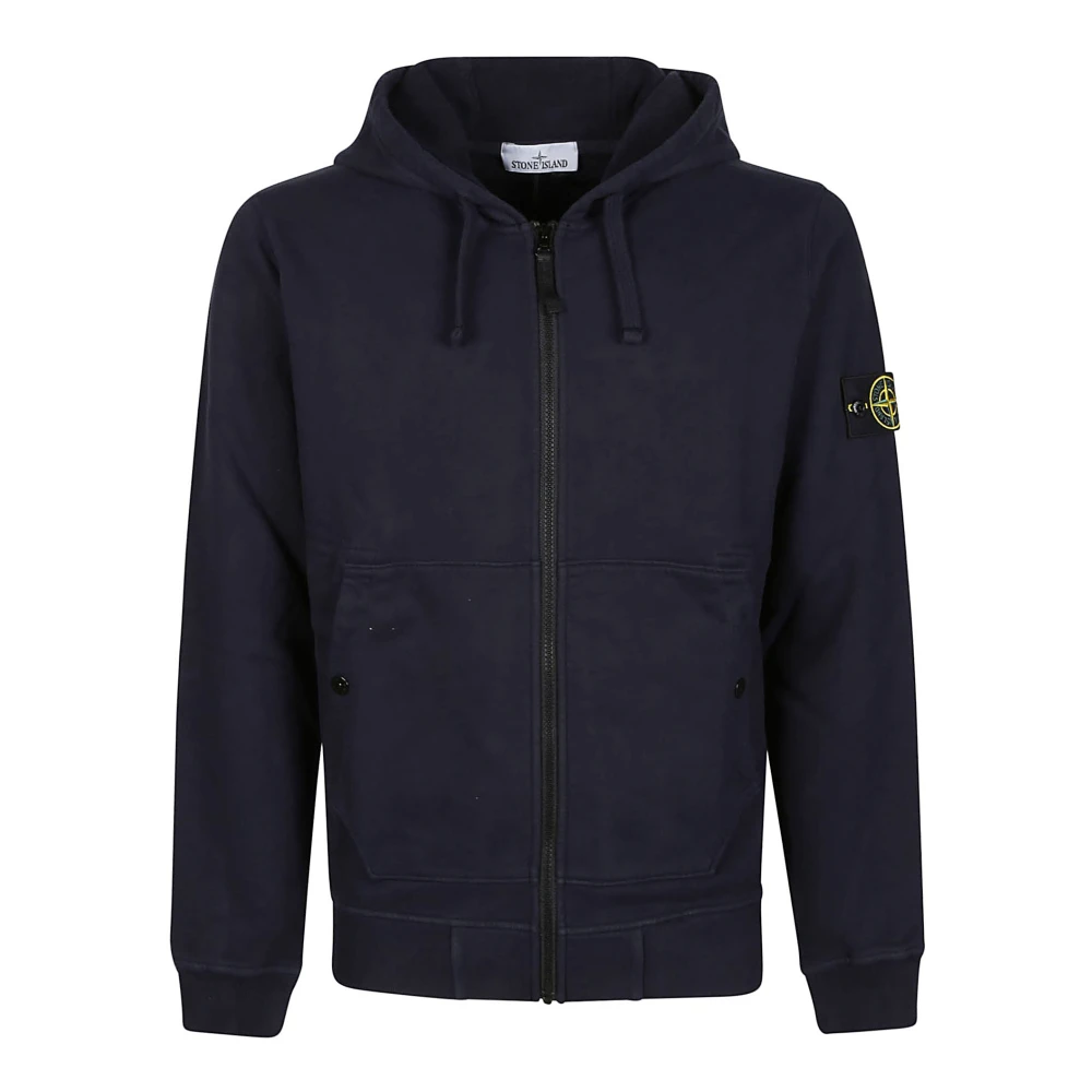 Stone Island Navy Sweatshirt Model V0020 Blue Heren