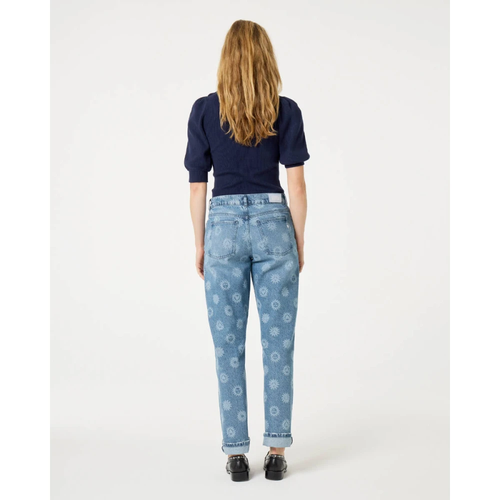 Fabienne Chapot Lillian Korte Mouw Pullover Blue Dames
