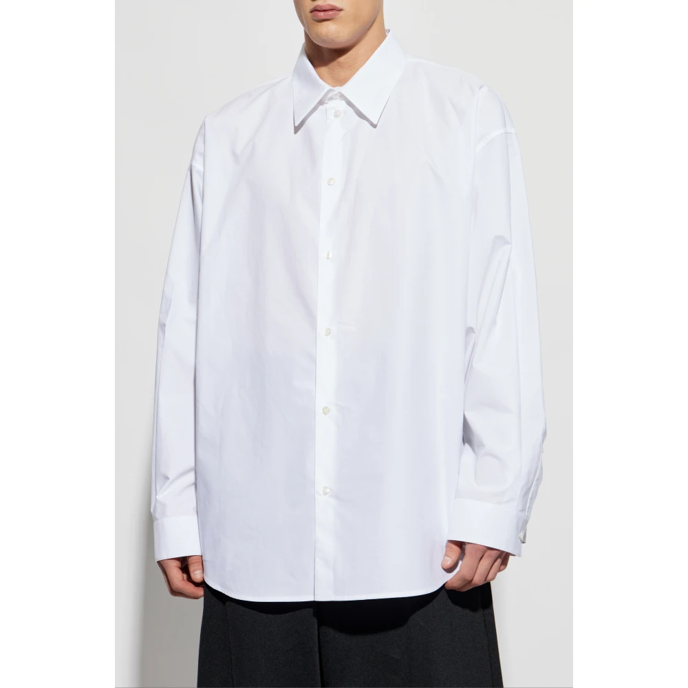 Balenciaga Oversized shirt White Heren