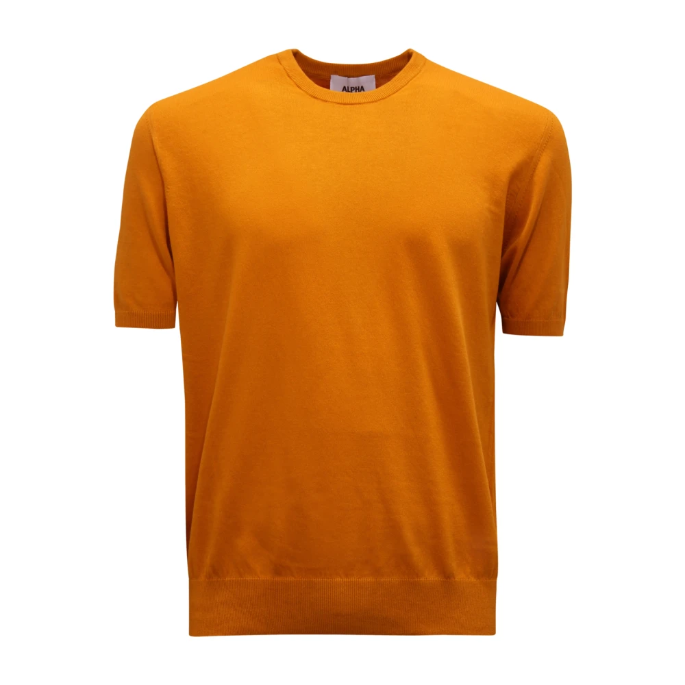 Alpha Studio Uomo Arancione - Maglia Knitted - Knitwear - L