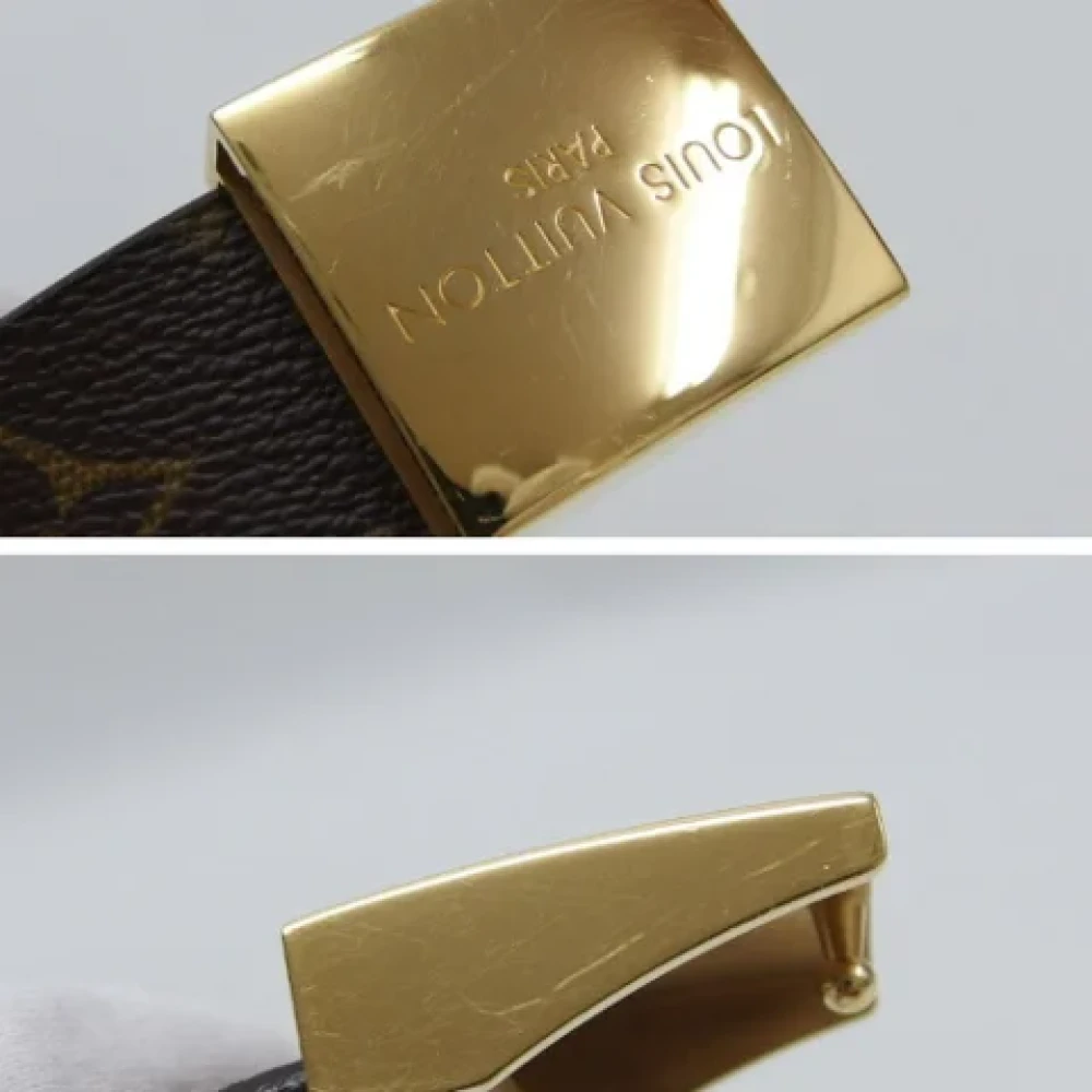Louis Vuitton Vintage Pre-owned Leather belts Brown Heren