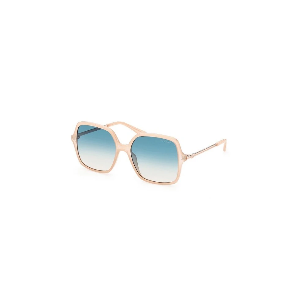 Guess Women's Beige Square Sunglasses - Sunglasses - 57 Mm - Accessories