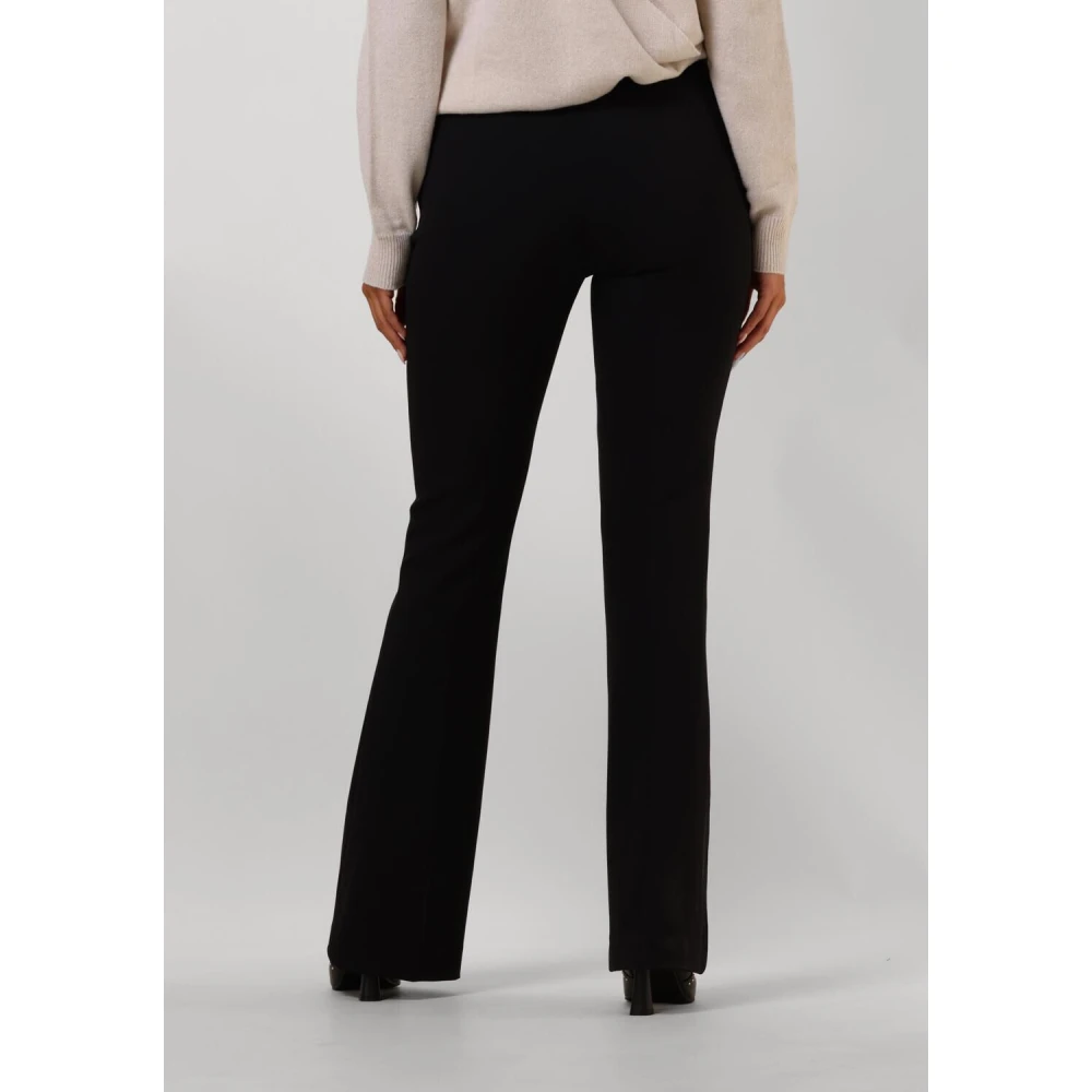 Twinset Zwarte Elegante Pantalon voor Vrouwen Black Dames