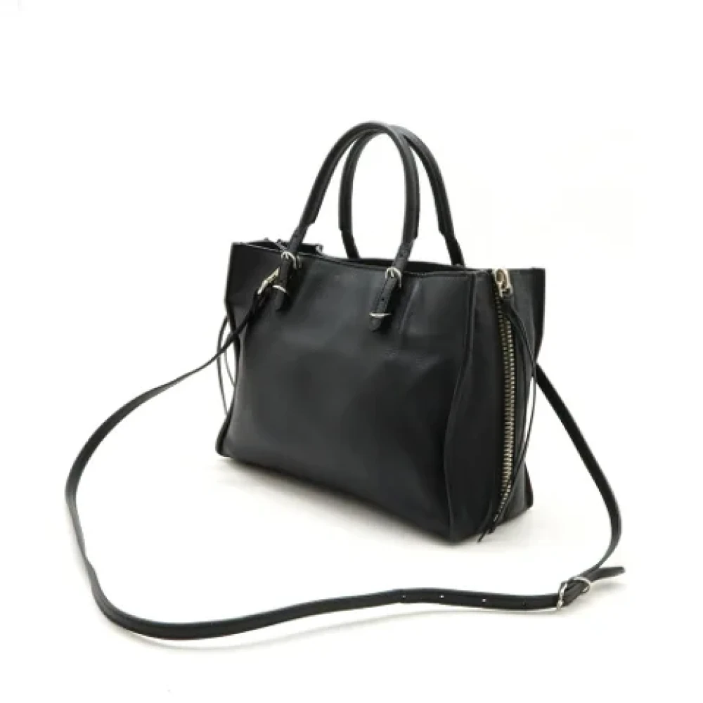 Balenciaga Vintage Pre-owned Leather handbags Black Dames