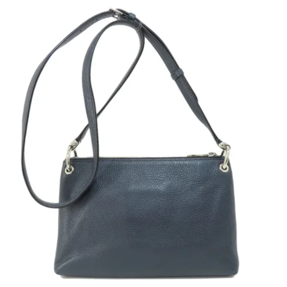 Coach Pre-owned Plastic shoulder-bags Blue Dames