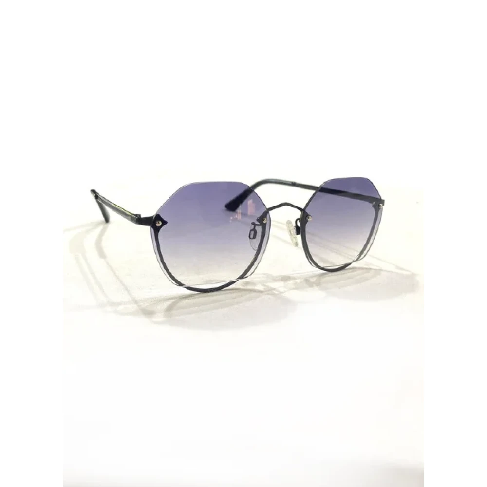 Alexander McQueen Pre-owned Metal sunglasses Black Dames