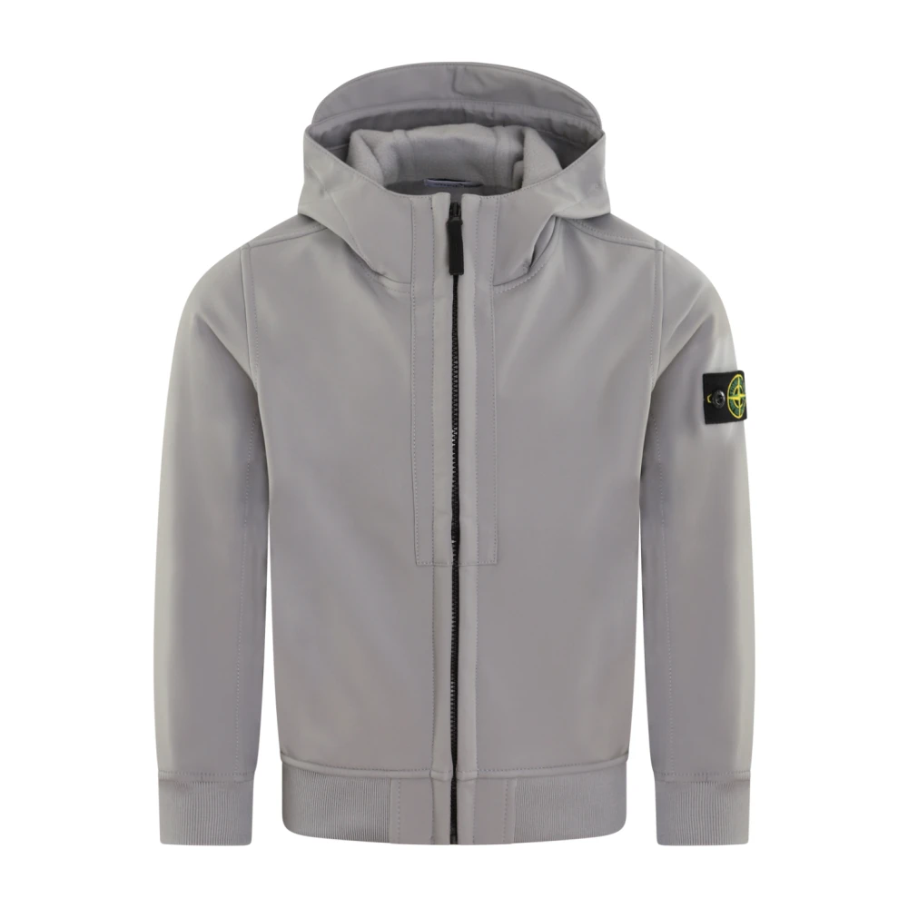 Stone Island Kinderen Licht Overjas Gray Unisex