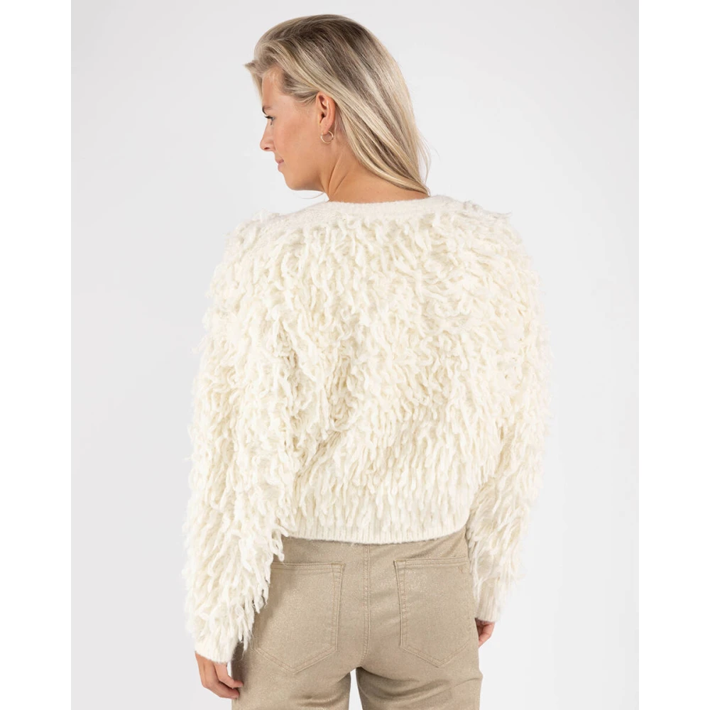 Nukus Warwick Vest Beige Dames