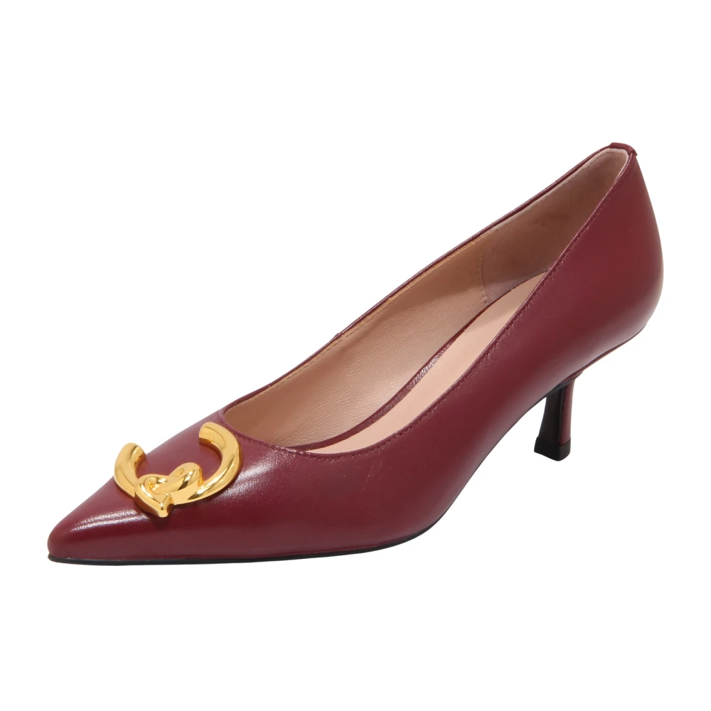 Coccinelle Women's Red C-Me Smooth Pump - Pumps - 4 Uk - Shoes