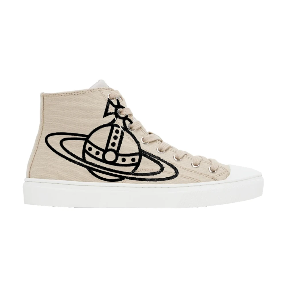 Vivienne Westwood Plimsoll High Top Dames Schoenen Beige