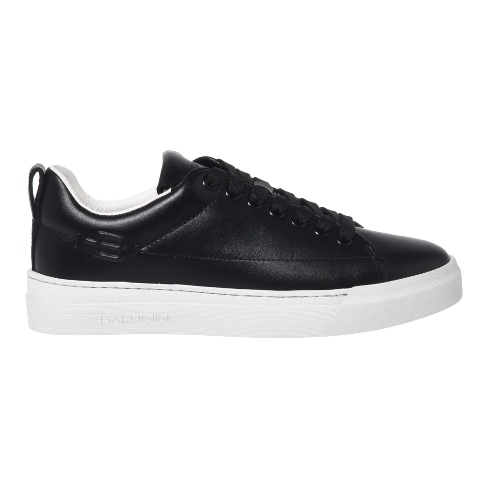 Baldinini Leren Sneaker Dames Schoenen Zwart