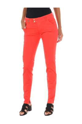 Slim Fit Långbyxor