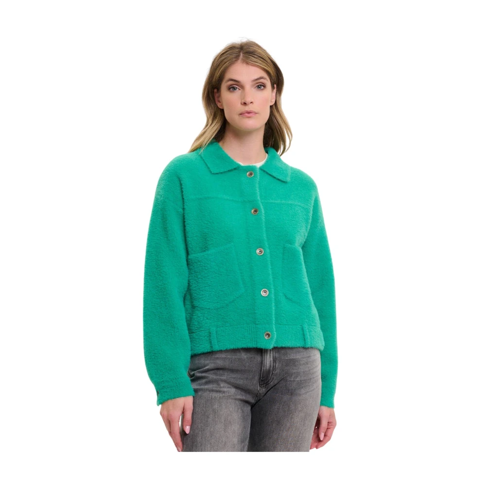 Rino&Pelle Bubbly Boxy Jas Green Dames