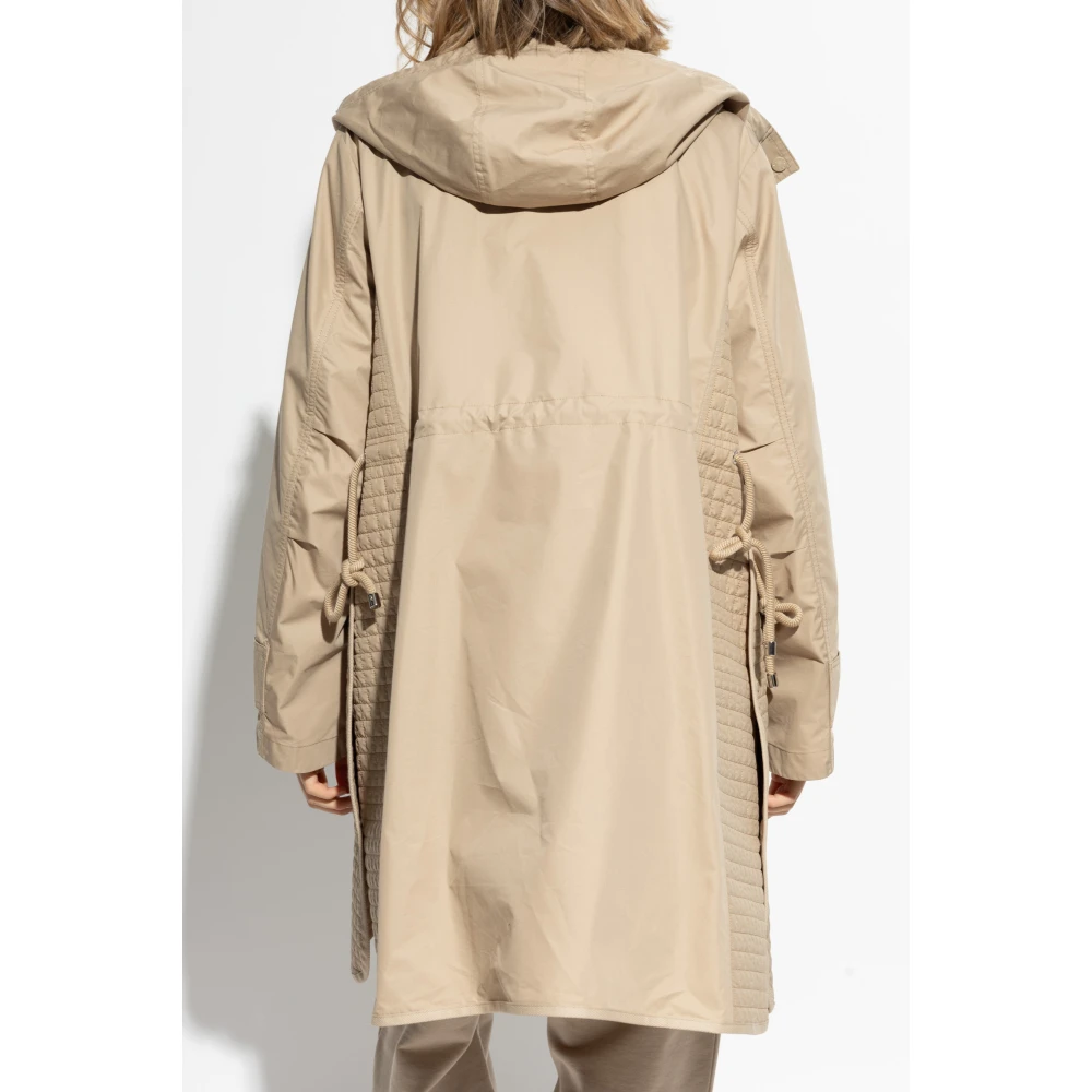 Moncler Jas met donsvest Beige Dames