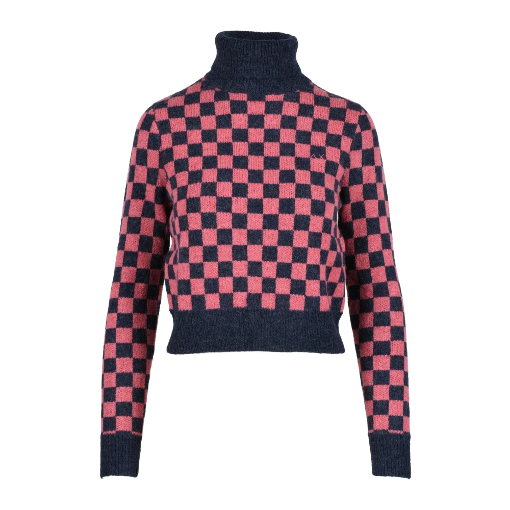 Sun68 Merino Alpaca Blend Gebreide Trui Multicolor Dames