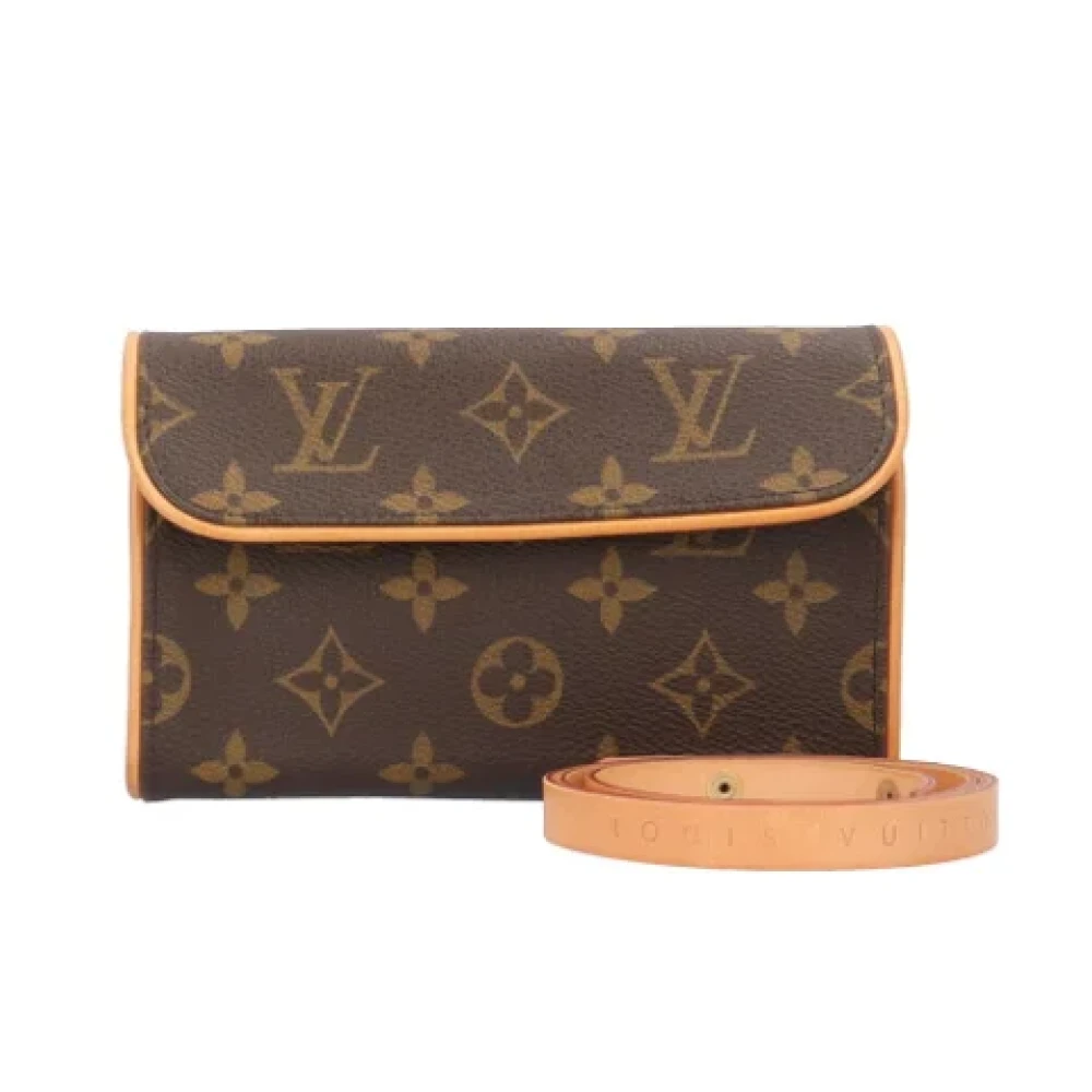 Louis Vuitton Vintage Pre-owned Canvas crossbody-bags Brown Dames