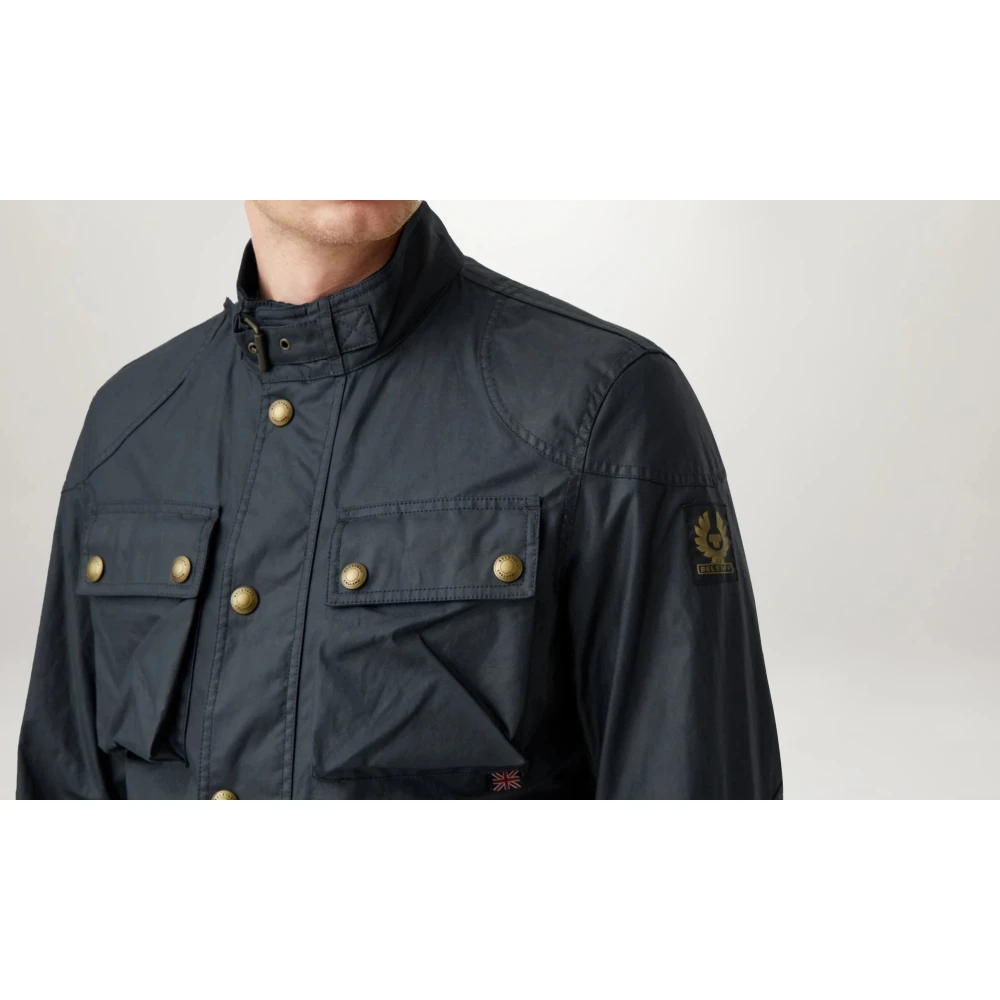 Belstaff Stijlvolle en praktische lichtgewicht jas voor heren Blue Heren