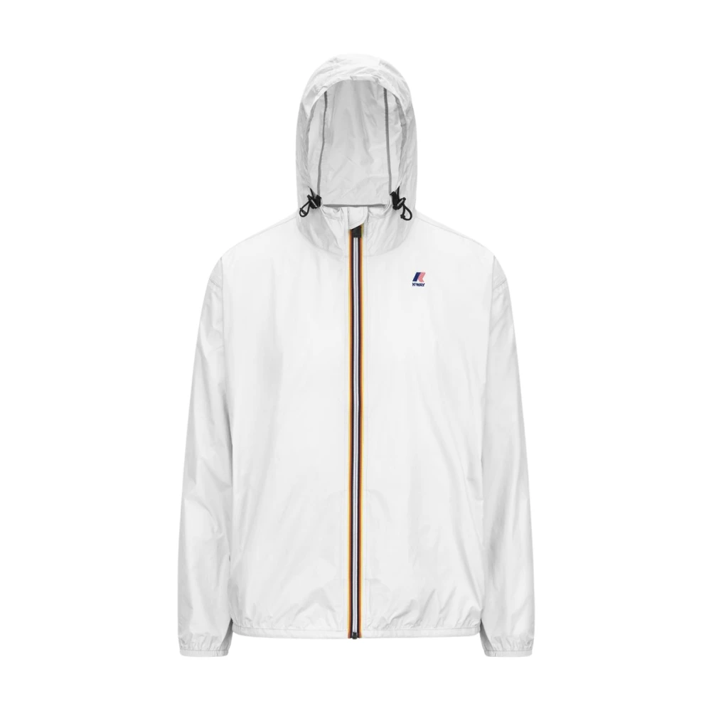 K-Way Men's White Light Jackets,, Light Jacket Extra Large