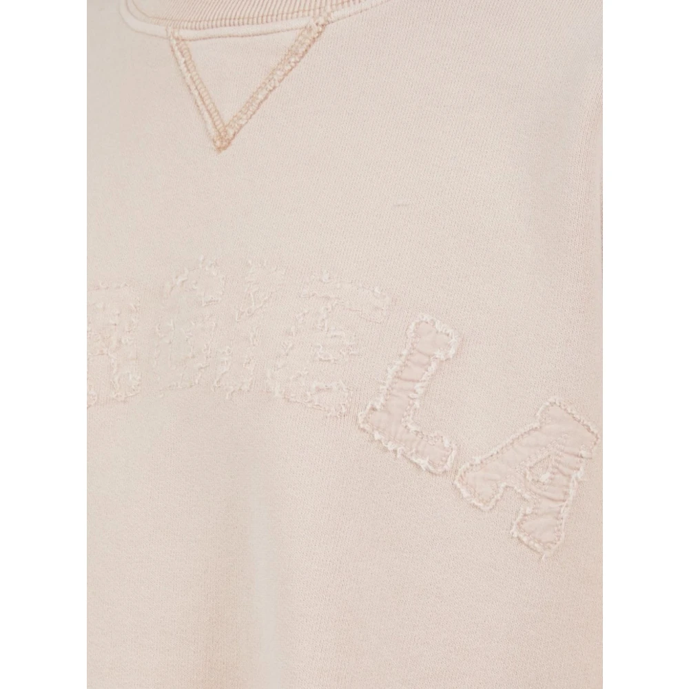 Maison Margiela Bruine Sweatshirt Aw24 Damesmode Beige Dames