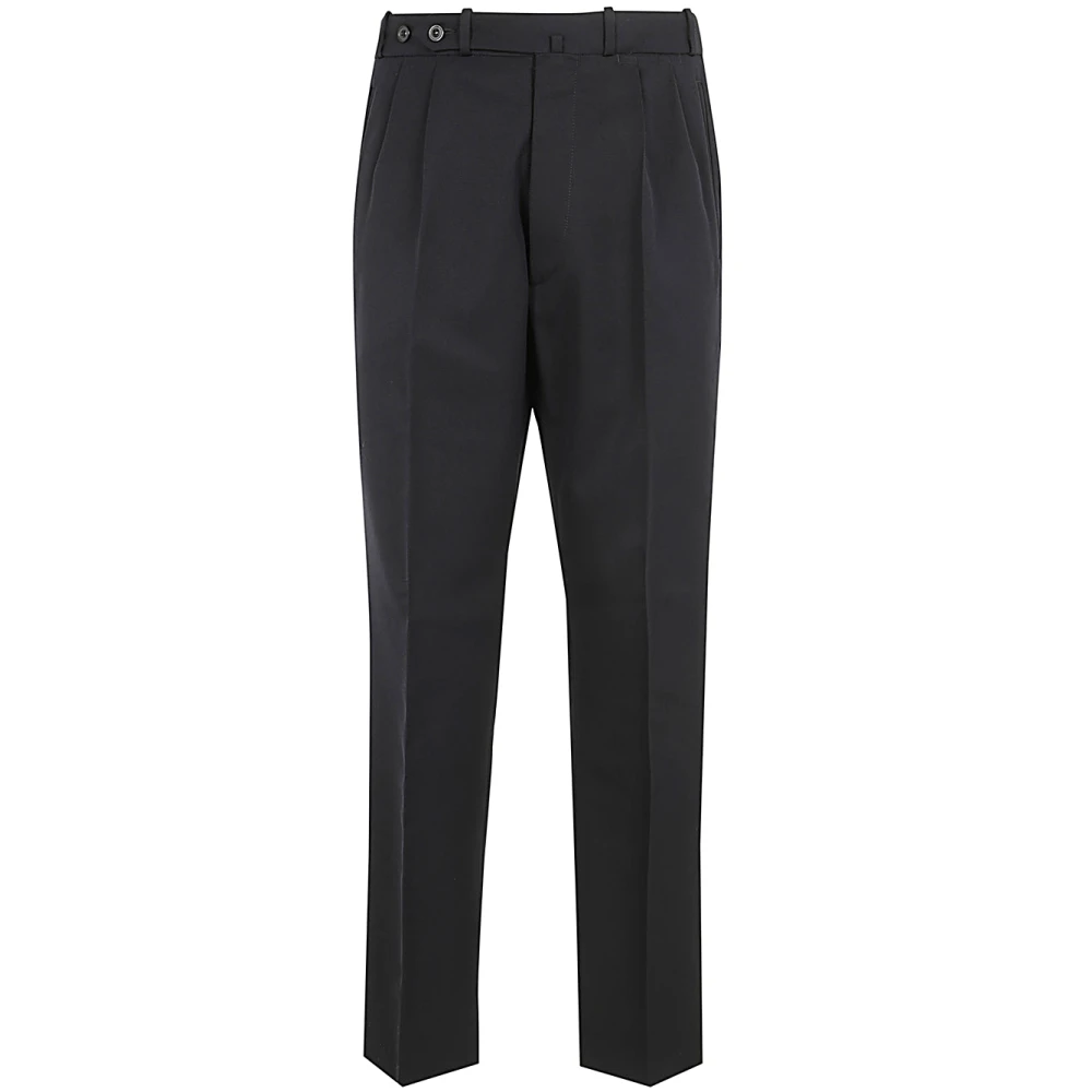 Maison Margiela Navy Broeken voor Mannen Blue Heren