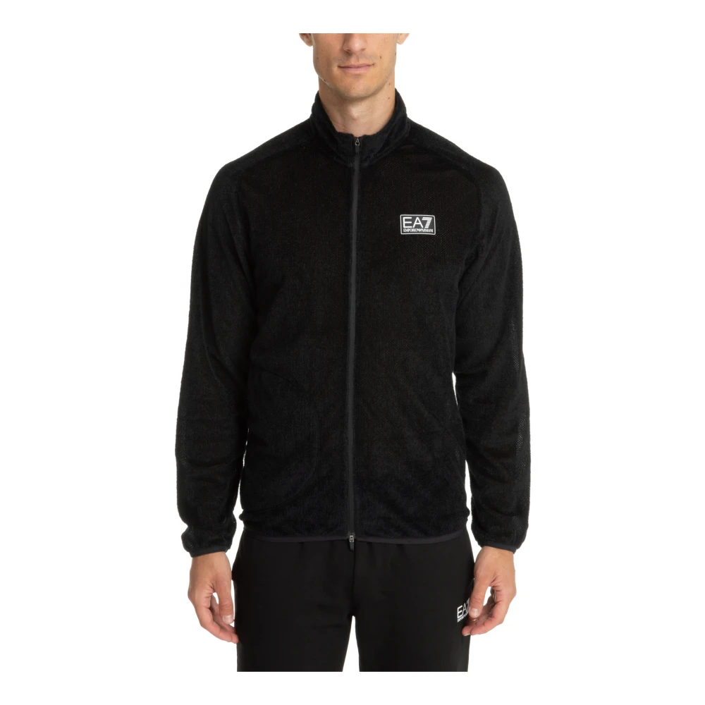 Sweatshirts & Hoodies > Zip-throughs - - Emporio Armani EA7 - Modalova